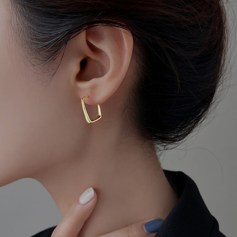 Minimalist Square Earrings