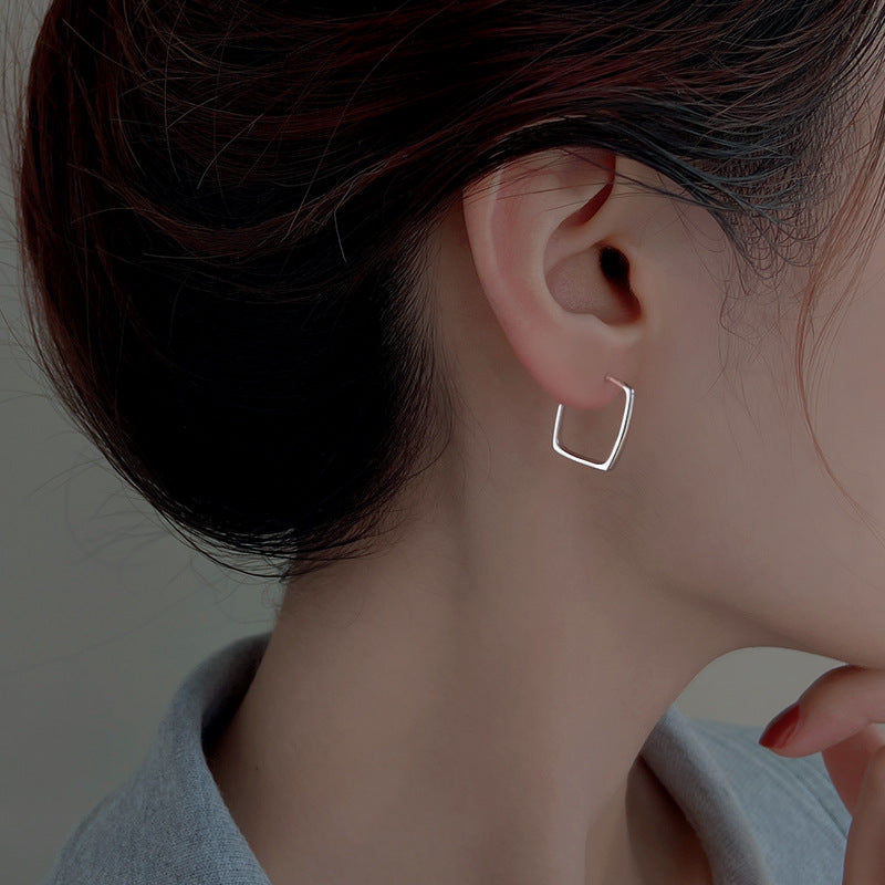 Minimalist Square Earrings