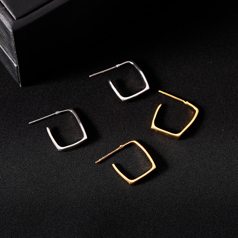 Minimalist Square Earrings