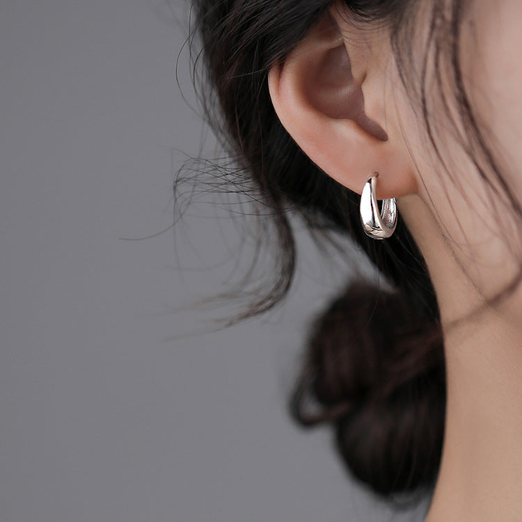 Huggie Hoop Earrings